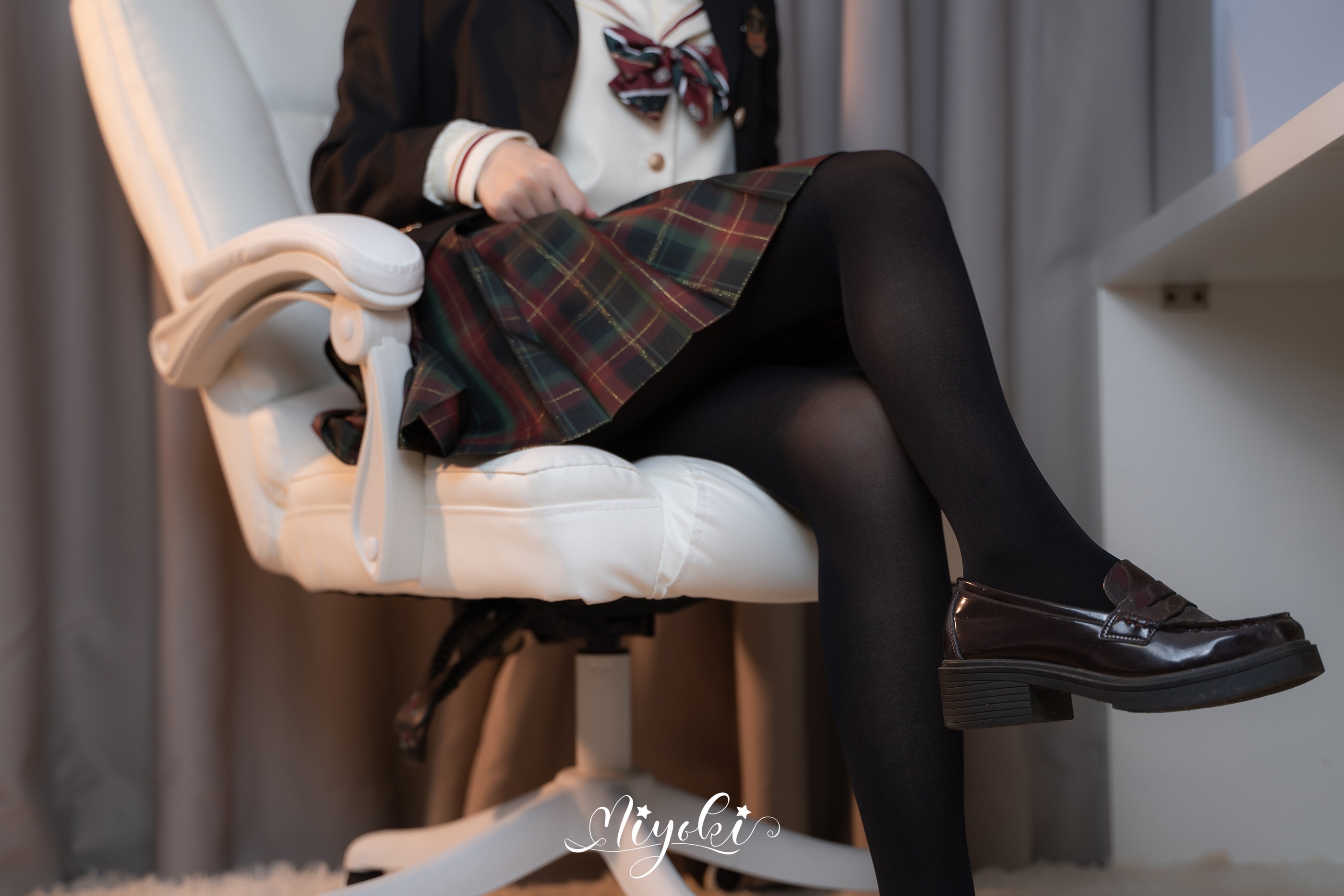 图片[1]-铃木美咲 – NO.039 现役JK的美脚连裤袜[32P]-XikXak